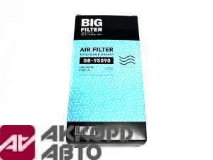 фильтр воздушный элемент BIG GB-95090 LADA Vesta, X-RAY а/м с 12.08.2019  GB95090