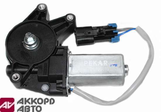электродвигатель стеклоподъемника ВАЗ-1117-1119,2123 12V (с редуктором) Пекар правый 1118-3730610