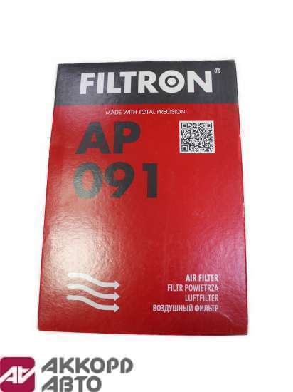 фильтр воздушный элемент Fiat-Brava Filtron AP091                    